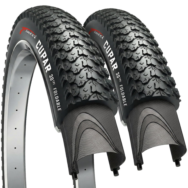 Fincci Fahrradreifen 26 x 2.125 Zoll 57-559 Fahrradmantel Faltbar Reifen für MTB Mountainbike Hybrid