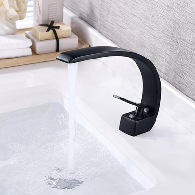 Wasserhahn Bad Schwarz Waschtischarmatur Mischbatterie Waschbecken Armaturen Badarmatur Waschbecken