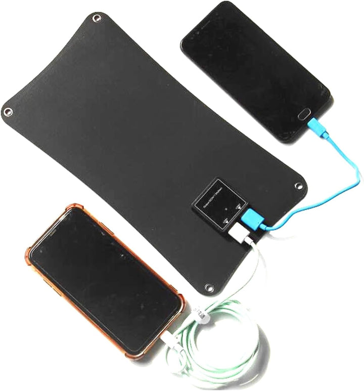 10W 5V Solarpanel, Ausgang Dual-USB-Port 2A, bequemes Solarpanel-Ladegerät, Ladegerät für Rucksack,