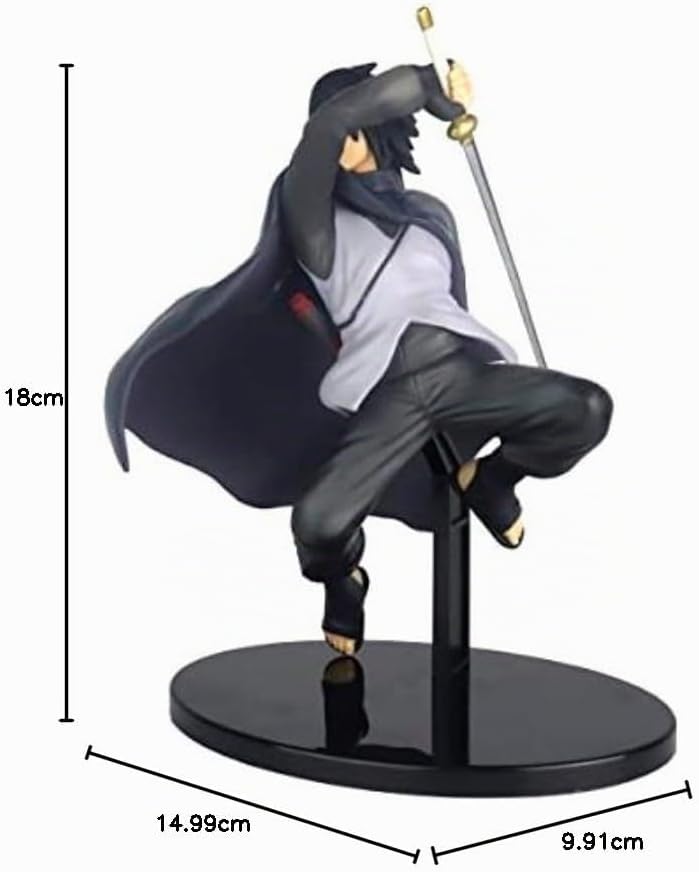 Banpresto Unisex Kinder Boruto-Uchiha Sasuke-Figur Vibration Sterne 14cm, Multi-Coloured, Estándar