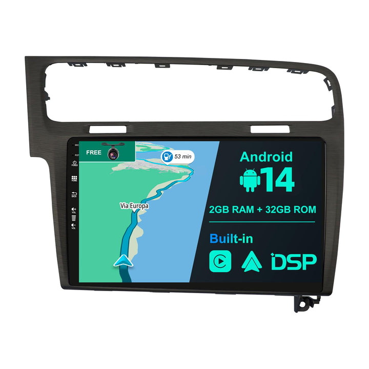JOYX Android 10 Autoradio für Golf 7 (2013-2018) – [2G32G] – Rückfahrkamera Canbus KOSTENLOS – 2 DIN