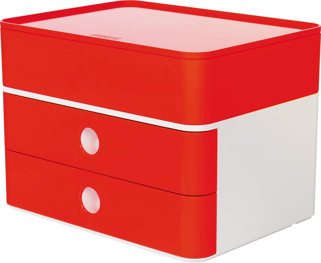 HAN Schubladenbox Allison SMART-BOX plus mit 2 Schubladen, Trennwand sowie Utensilienbox, inkl. Kabe