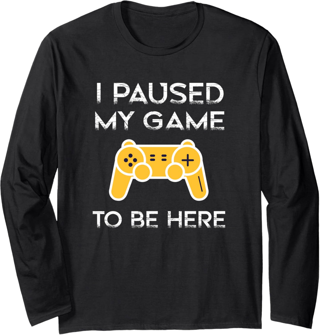 Gaming Gamer Computer Geek Nerd Videospiel PC Humor Langarmshirt