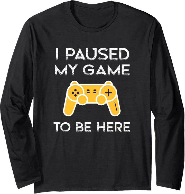Gaming Gamer Computer Geek Nerd Videospiel PC Humor Langarmshirt