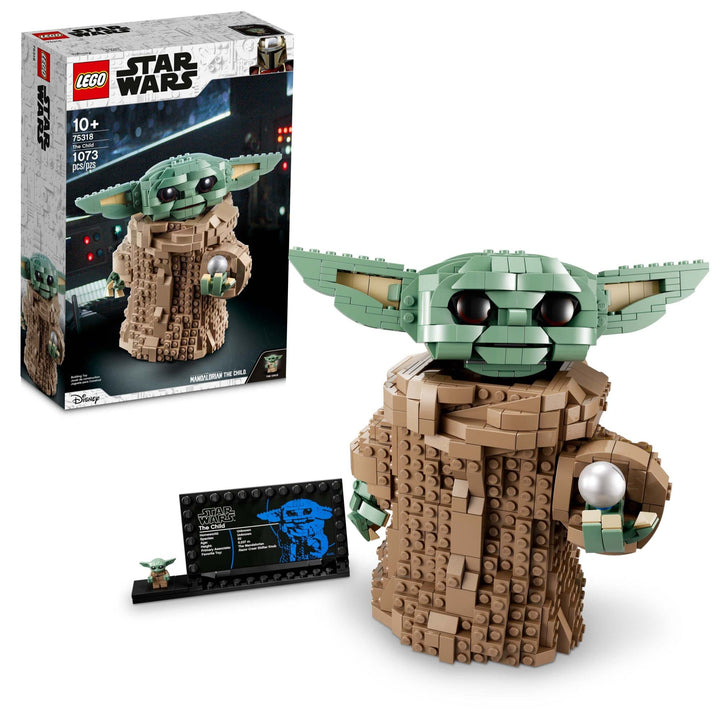 LEGO Star Wars: The Mandalorian The Child 75318 Building Kit; Collectible Buildable Toy Model for Ag