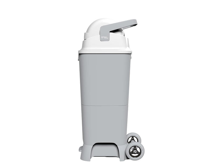 Geruchsdichter Windeleimer DiaperChamp ONE Maxi Handsfree Plus mit Pedal und Rollen - berührungslose