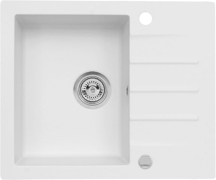 Axis Kitchen Mojito 20 Axis Weiss Küchenspüle Material Axigranit 45er Unterschrank Spülbecken Siphon