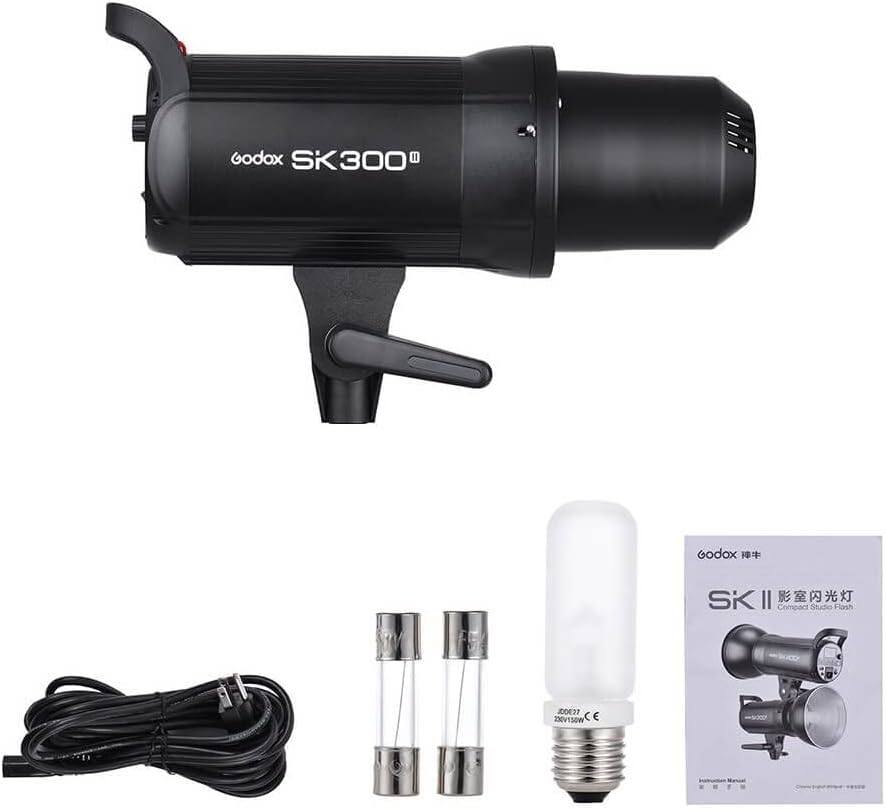 GODOX SK300II - Studioblitz mit integriertem 2.4G Wireless X