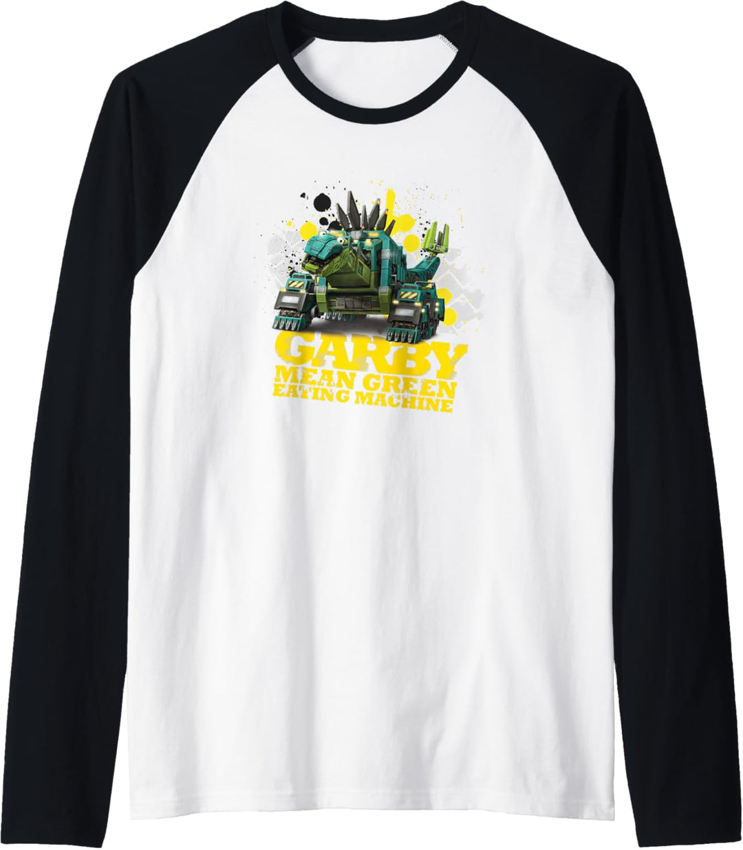 DinoTrux Garby Green Essmaschine Raglan