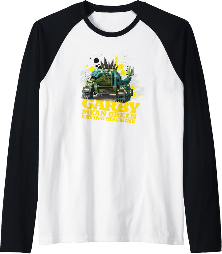 DinoTrux Garby Green Essmaschine Raglan