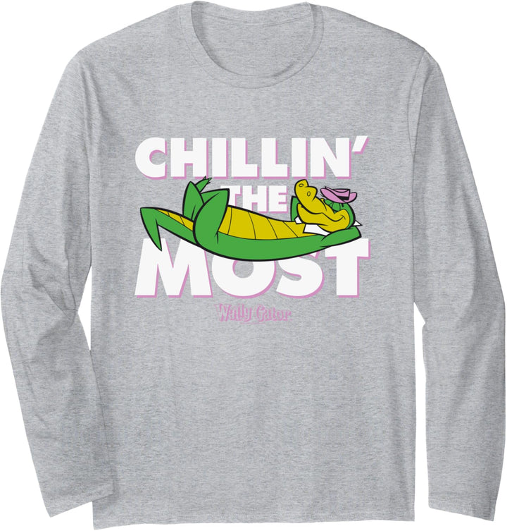 Wally Gator Chillin' The Most Langarmshirt