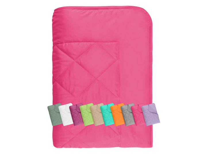 npluseins Sommerdecke 135x200 cm - dünne und leichte Bettdecke für den Sommer – Kühl schlafen – idea