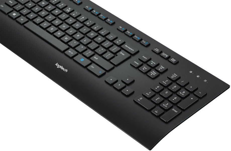 Logitech K280e (Kabelgebunden, Business-Tastatur, QWERTZ, Deutsche Layout) schwarz (Tastatur Schwarz
