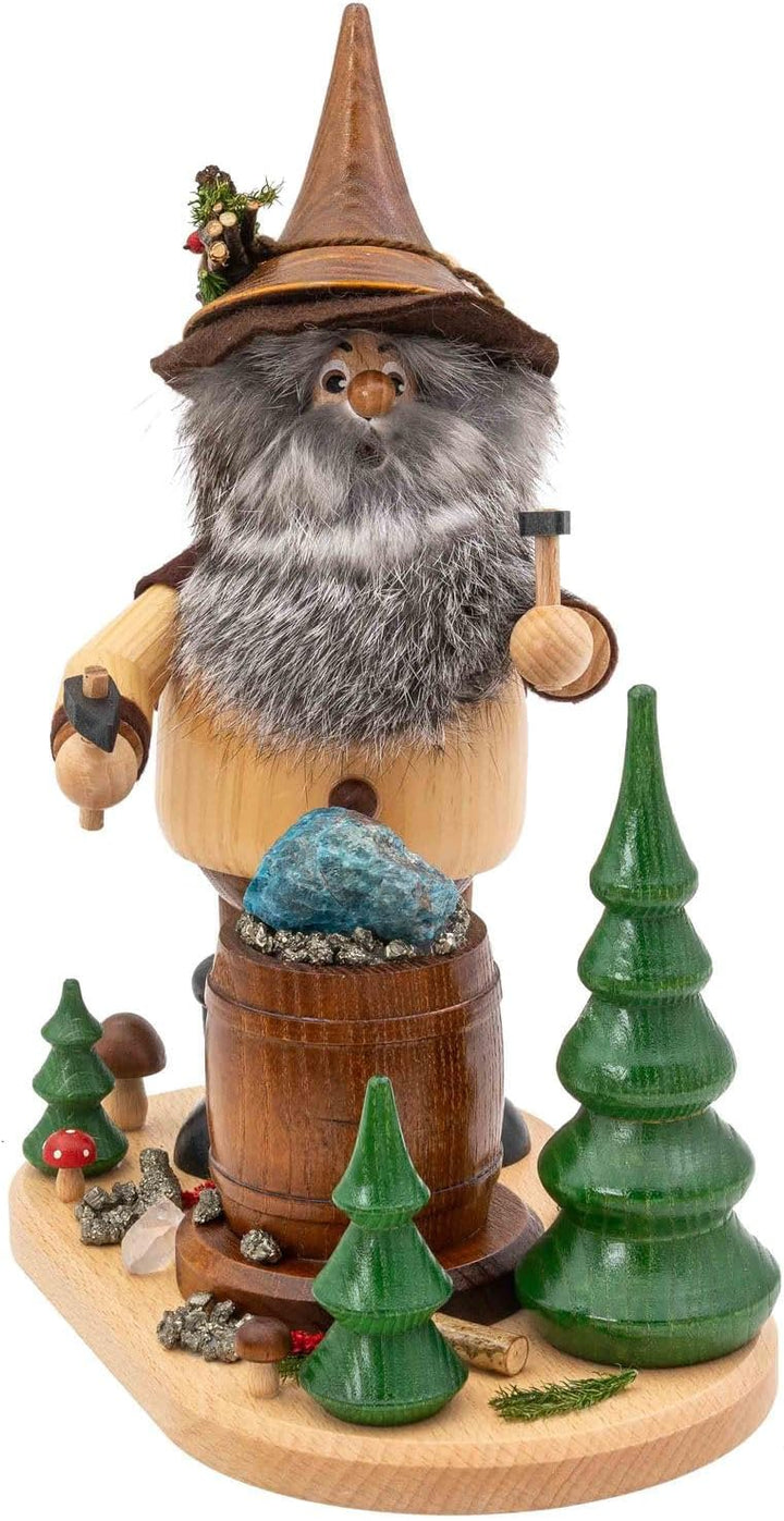 Drechselwerkstatt Uhlig DWU | Räuchermännchen Räuchermann aus dem Erzgebirge | Weihnachten Weihnacht