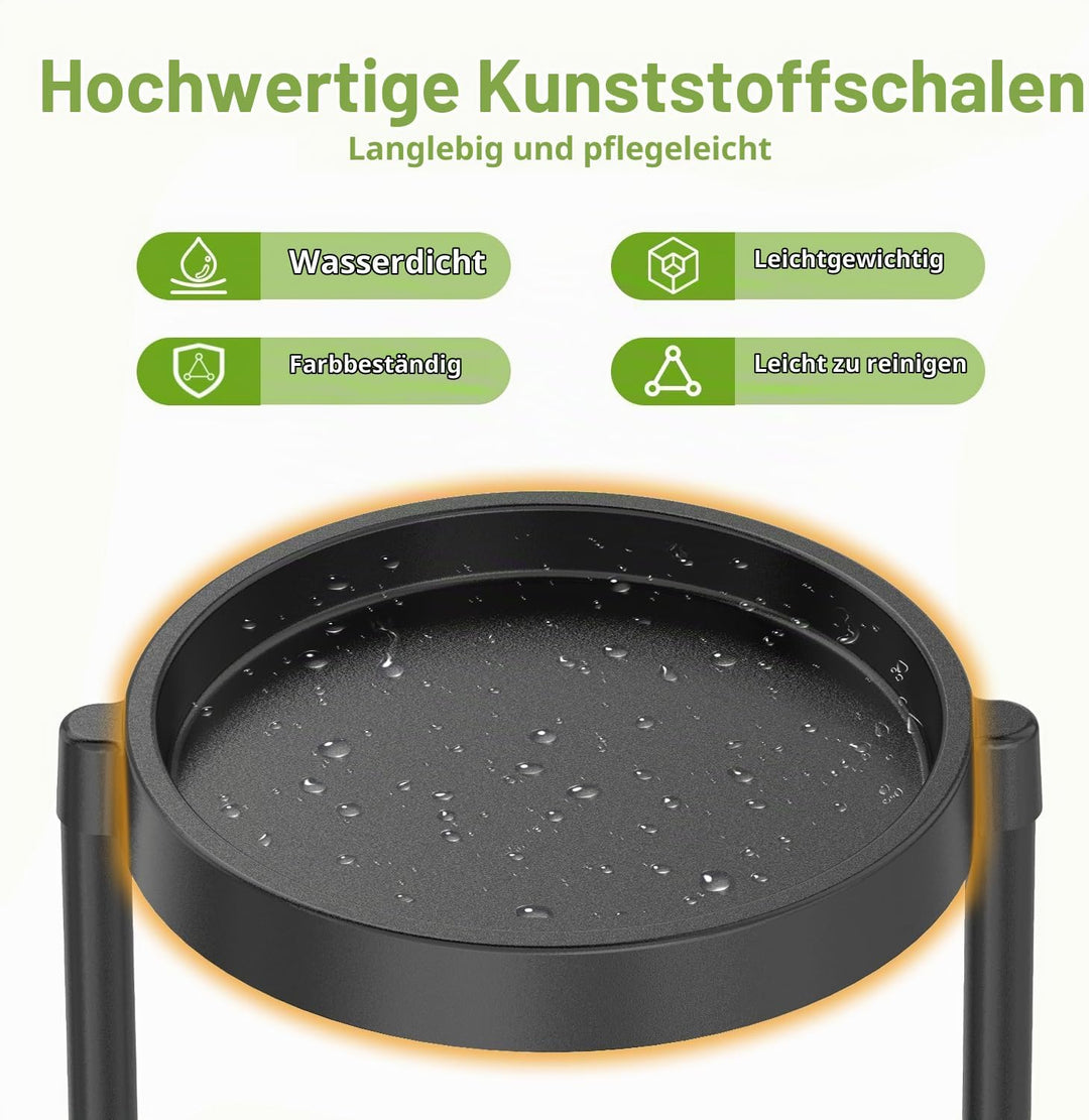 iDavosic.ly Pflanzenständer Metall Kunststoffe mit 6 Ebenen, Blumenständer Plant Stand Indoor Outdoo
