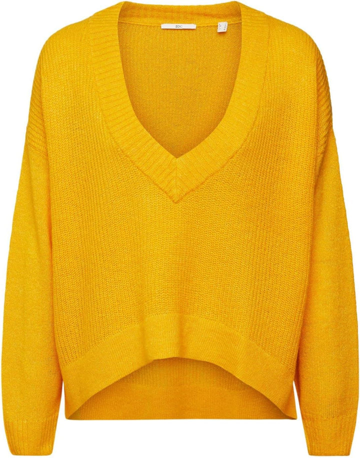 ESPRIT Damen Pullover XS 730/Sunflower Yellow, XS 730/Sunflower Yellow