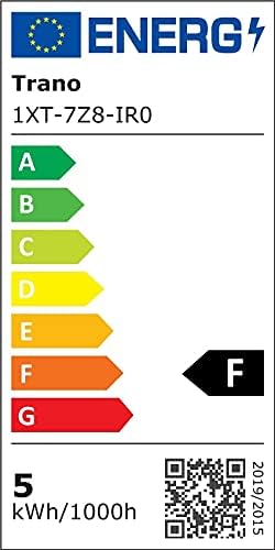 LED Bodeneinbaustrahler IP67 silber-eckig 5 Watt warmweiss aus Edelstahl, flach und trittfest - GU10