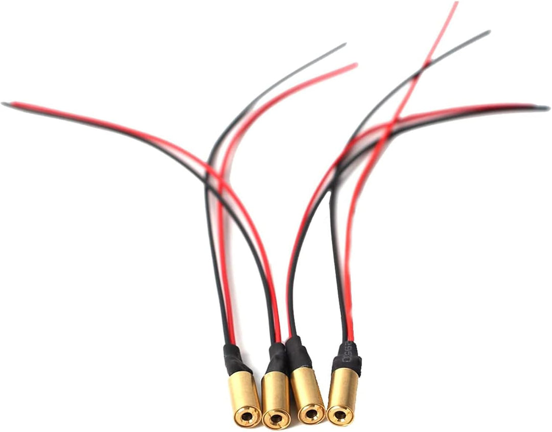Rotes Lasermodul Gruppenmodul Industrielaser einstellbare Brennweite 6.2mm Point-10pack, Point-10pac