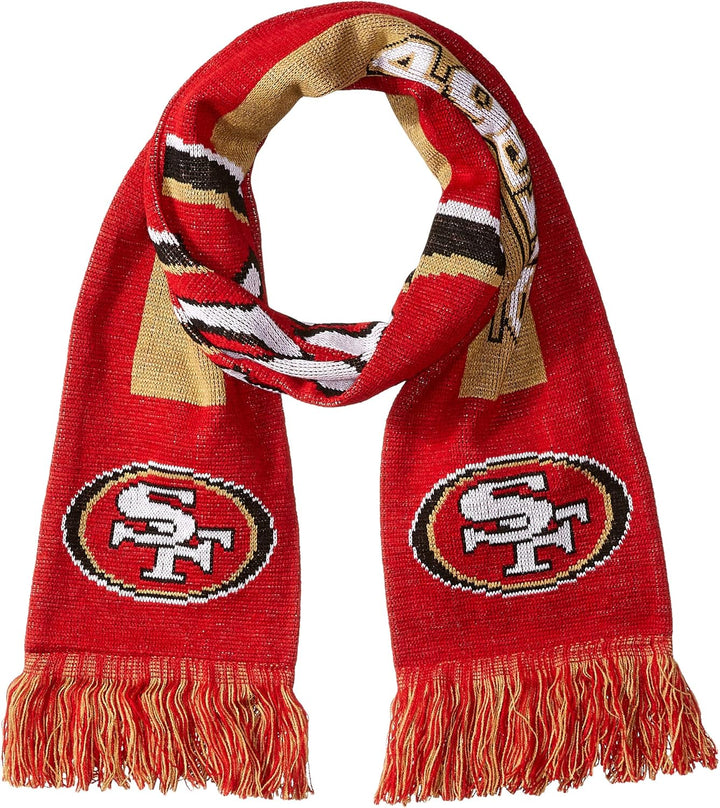 FOCO NFL (2016 Edition) Big Logo Schal San Francisco 49ers Einheitsgrösse Teamfarbe, San Francisco 4