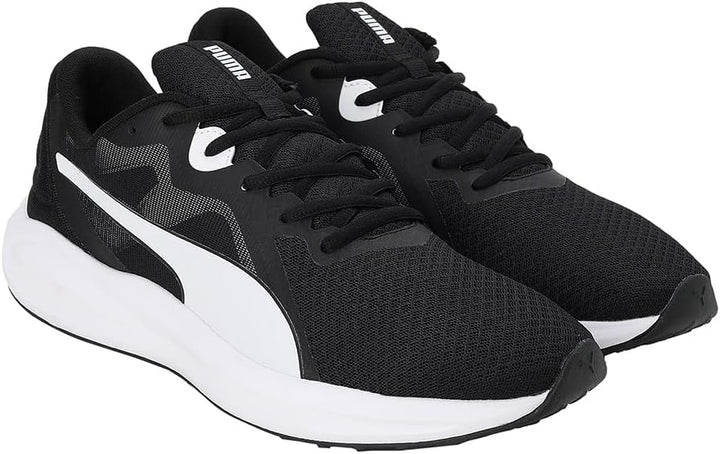 PUMA Herren Twitch Runner FreshStrassen-Laufschuh 41 EU Puma Schwarz Puma Schwarz Puma Weiss, 41 EU