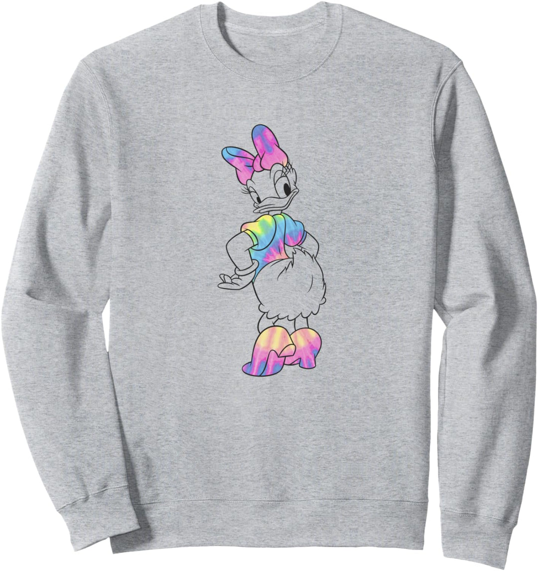 Disney Mickey And Friends Daisy Duck Tie Dye Sweatshirt
