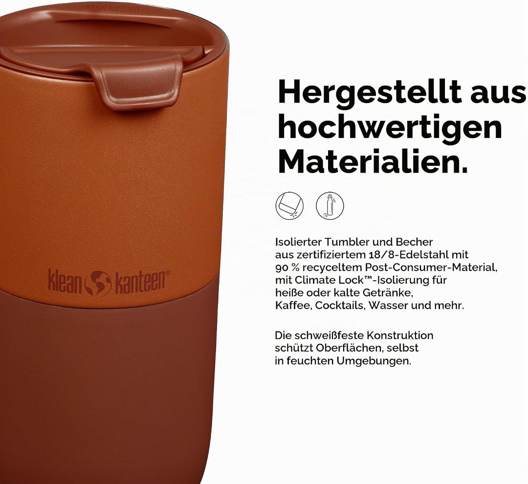 Klean Kanteen Tumbler Autumn Glaze 16oz, Autumn Glaze 16oz