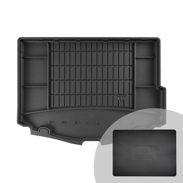 FROGUM ProLine 3D Gummimatte Exklusive Auto Kofferraummatte Kofferraumwanne für Renault Scenic IV 20