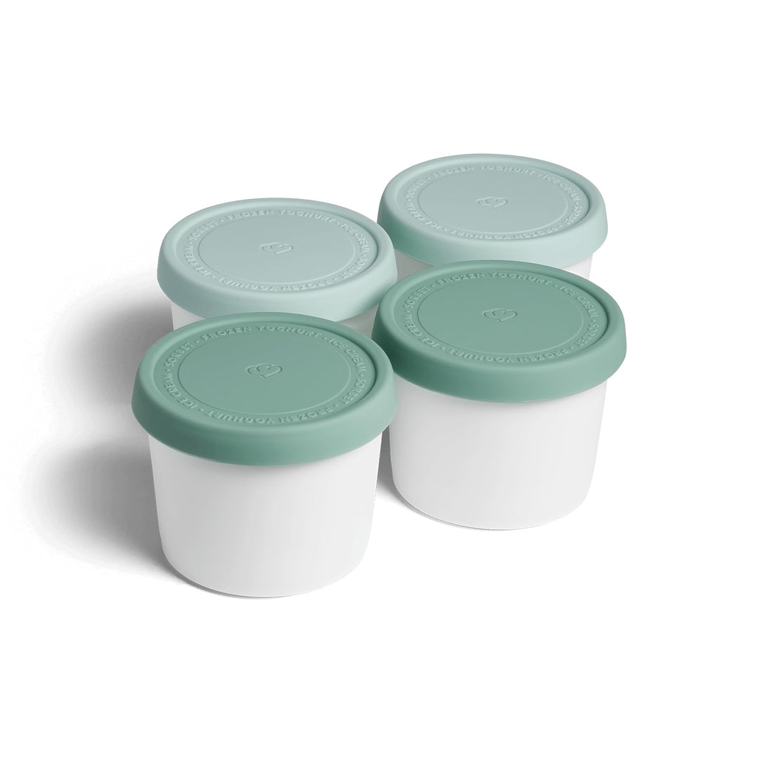 SPRINGLANE 4er-Set Eisbehälter für Speiseeis 400 ml, Aufbewahrungsbehälter, Gefrierdosen, Eis-Contai