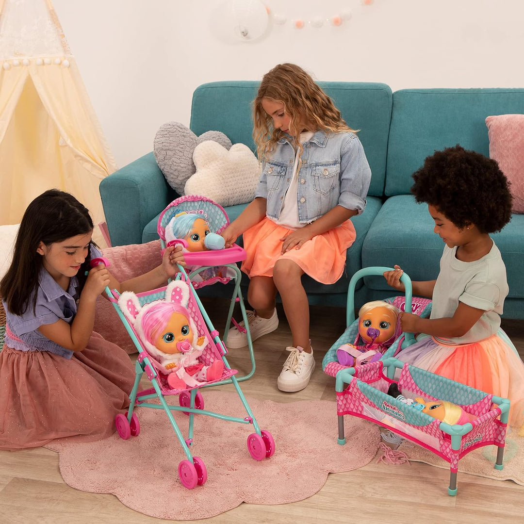 Cry Babies 93645IM Kinderbett, Pink
