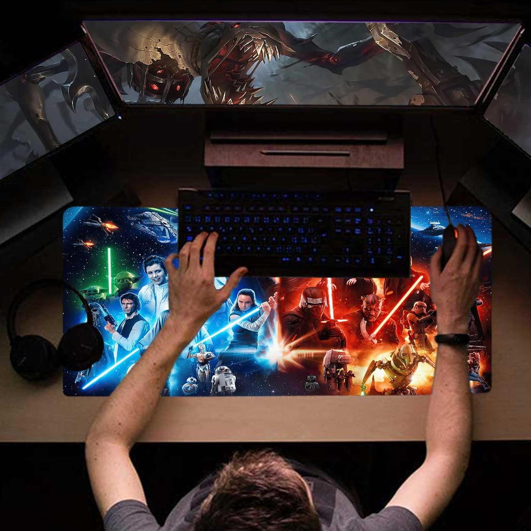 Grosses Gaming-Mauspad, XXL, erweitert, gross, Schreibtischzubehör, Bürobedarf und Bürodekoration, r