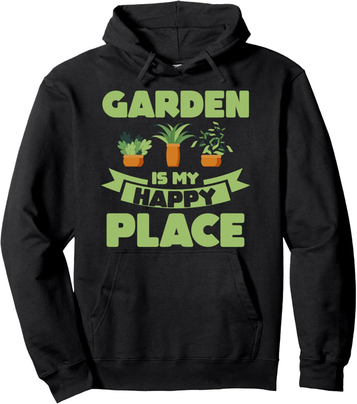 Garten ist mein glücklicher Ort Garten Pullover Hoodie