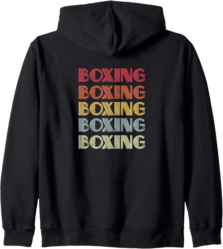 Boxing Retro Style Design For Boxing Kapuzenjacke
