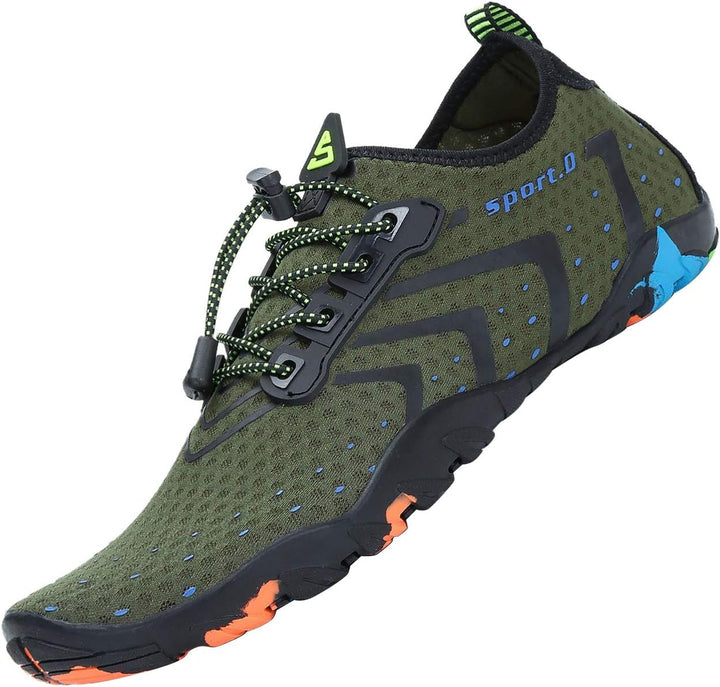 SAGUARO Badeschuhe für Herren Damen - 7/9 Drainagelöcher Schnelltrocknende rutschfest, Gr 35-48 35 E