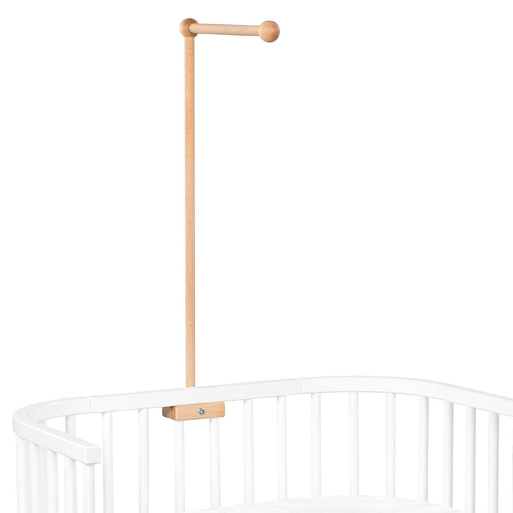 babybay Mobilehalterung passend für alle Modelle mit Rundstäben / stufenlos verstellbar / aus massiv