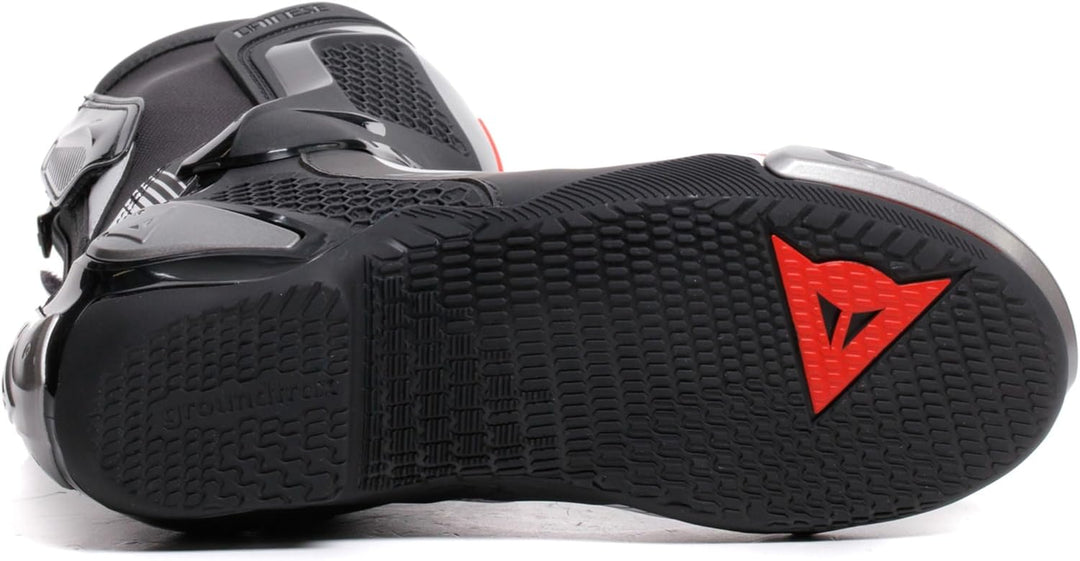 Dainese Torque 4 Damen Motorrad Stiefel 38 EU Black White Red Fluo, 38 EU Black White Red Fluo