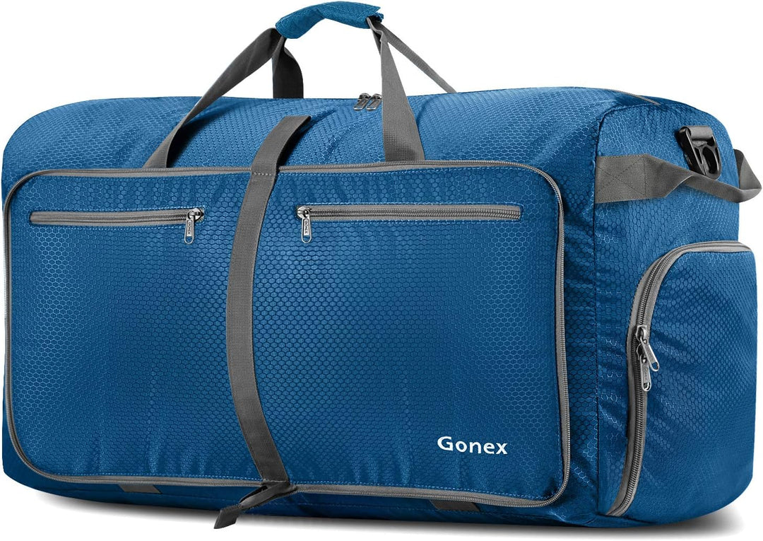 Gonex Faltbares Reisegepäck Leicht 40/60/80/100/150L Grosse Reisetasche Sporttasche für Reise Gym Ur