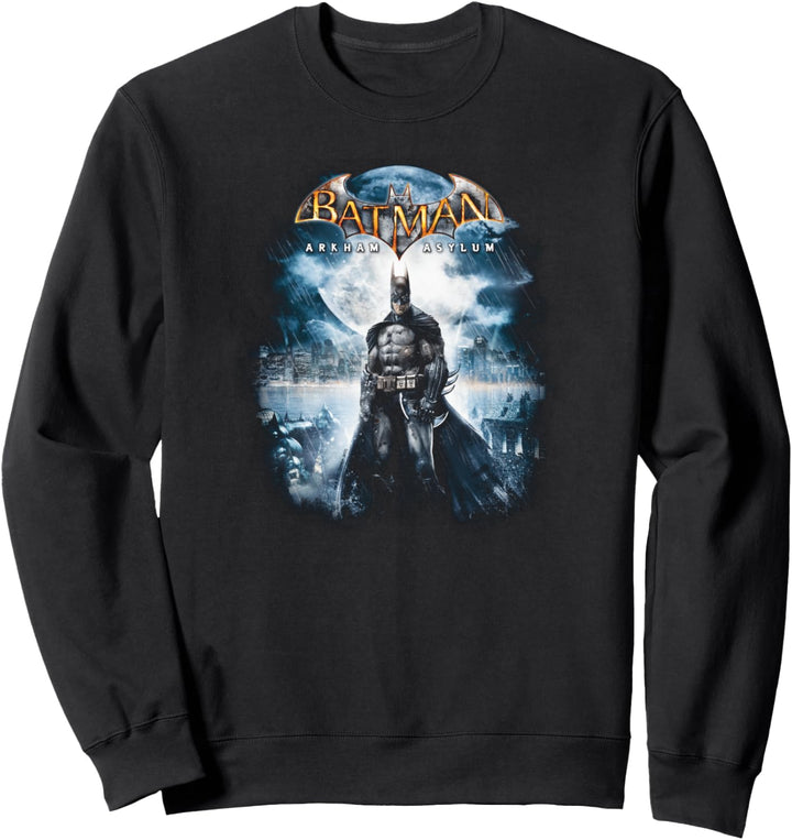 Batman: Arkham Asylum Game Cover Sweatshirt