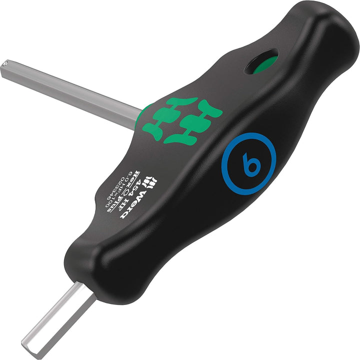 Wera 05023450001 454/7 HF Set 1, Quergriff-Schraubendrehersatz, Hex-Plus mit Haltefunktion, 7-teilig