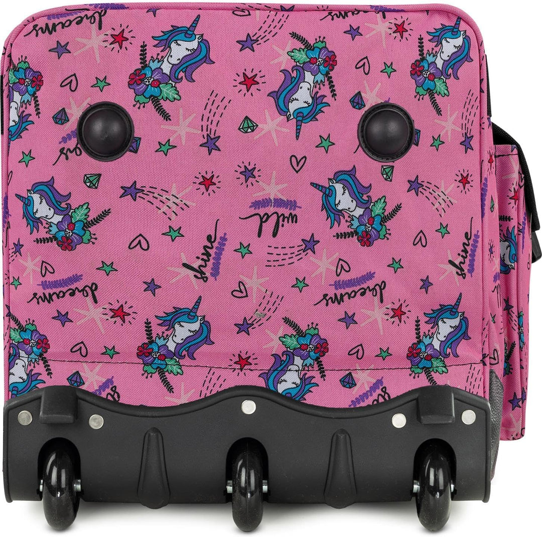 normani XXL Reisetasche Jumbo Big-Travel mit Rollen Farbe Einhorn Pink, Einhorn Pink
