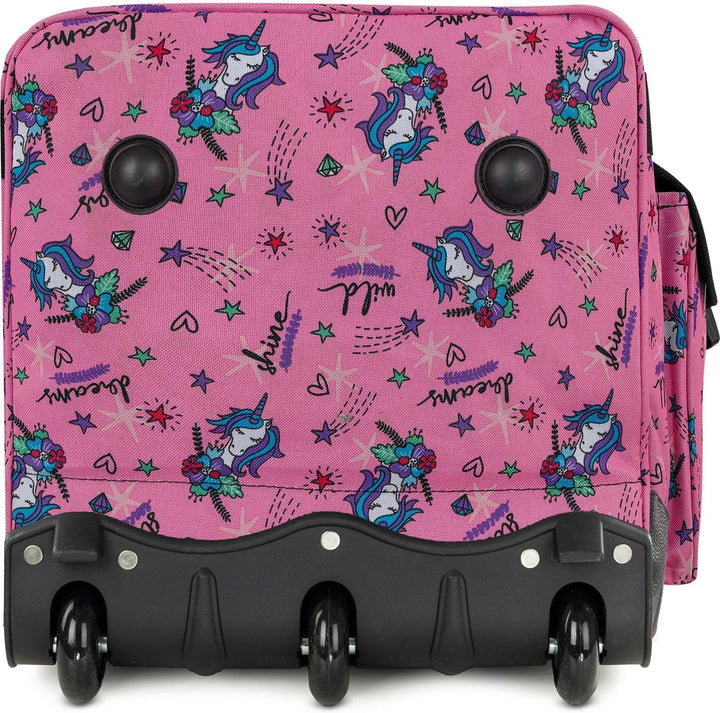 normani XXL Reisetasche Jumbo Big-Travel mit Rollen Farbe Einhorn Pink, Einhorn Pink