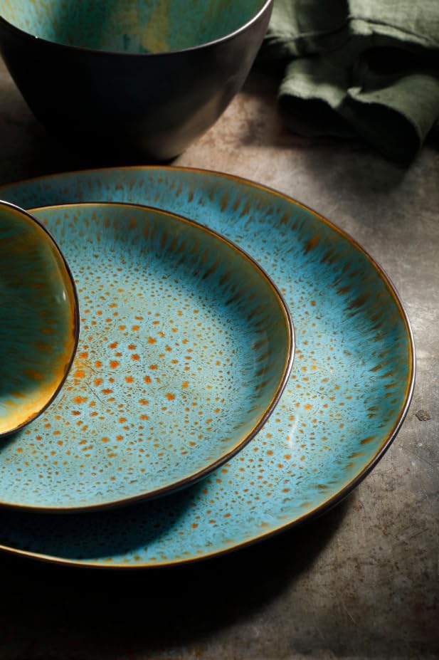 Palmer Geschirrset LOTUS 6 Personen, modernes Tafelservice 24-teilig, hochwertiges Kombiservice aus