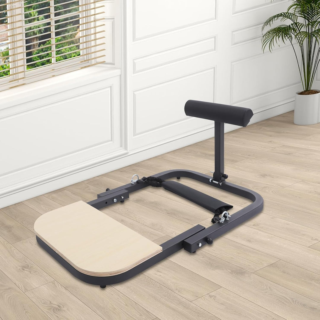 Hüftstemmmaschine, Trainingsgerät für Hüfte Heimfitnessstudio, Beckenbodentrainer mit 2 Elastische B