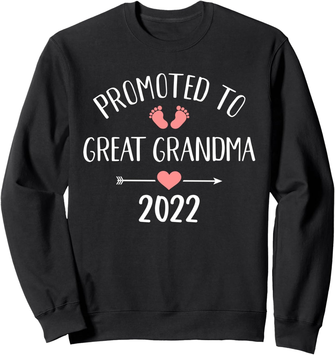 Befördert zur Uroma 2022 Schwangerschaft verkünden Sweatshirt