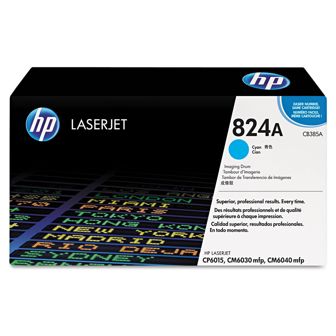 HP 824A Trommel cyan CB385A, Cyan