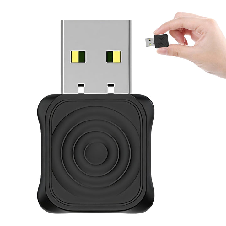 CarPlay Wireless Adapter, 2 in 1 Wireless CarPlay Adapter kabelgebunden zu kabellos, Plug & Play, US