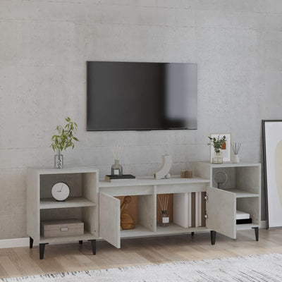 Tidyard TV-Schrank TV-Ständer Medienschrank Lowboard TV Möbel Tisch Sideboard Fernsehtisch Fernsehsc