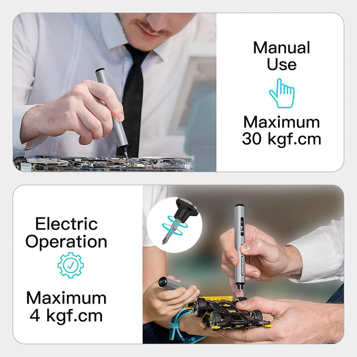 ARROWMAX Smart Elektrischer Schraubendreher Set, 70-in-1 Präzisions-Akkuschrauber mit Bluetooth App