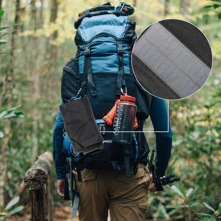 Camping Solarpanel,72W Solarpanel Ladegerät - Wasserdicht Leichtes System Mit Controller Laden Für A