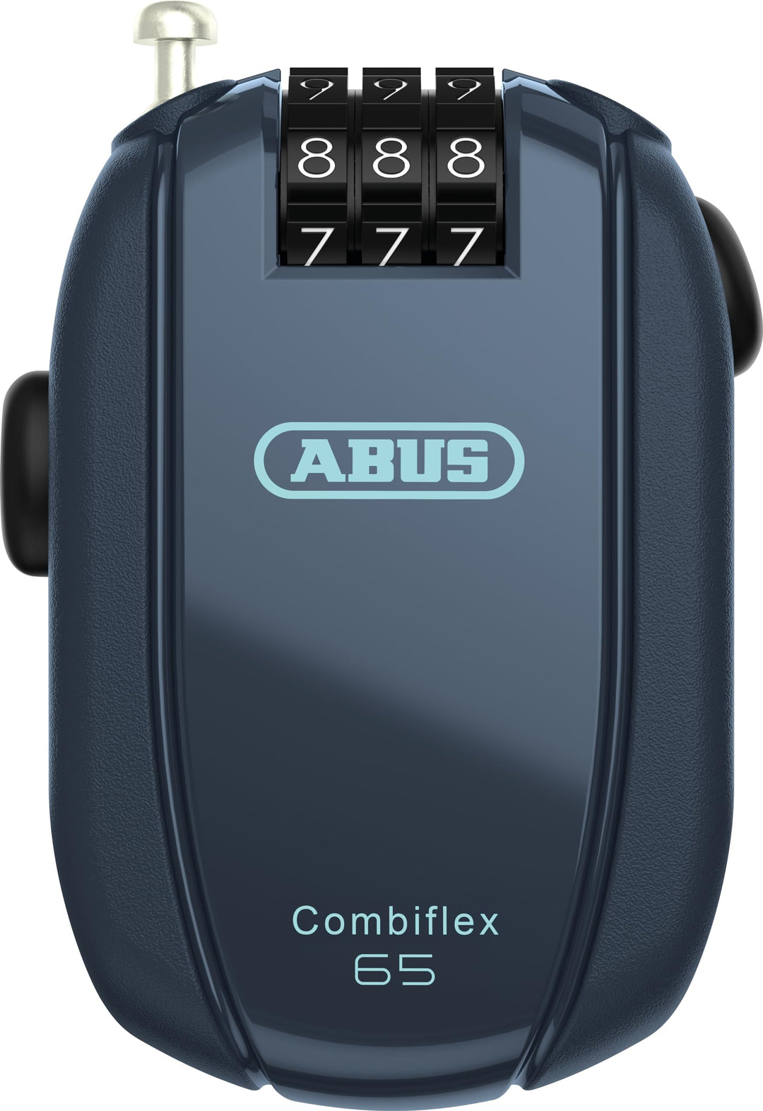 ABUS Kabelschloss Combiflex – Schloss zur Sicherung von Skiern, Helm, Kinderwagen und Gepäck – diver