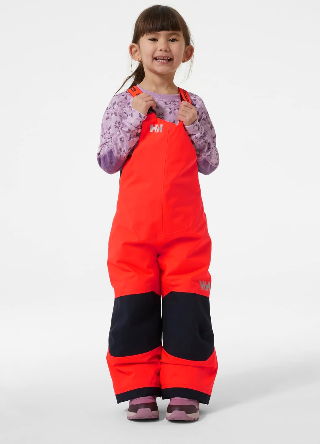 Helly Hansen Unisex Kinder Rider 2 Isoliertes Ski-Lätzchen, 9 Jahre Neon Coral